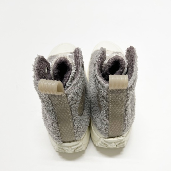 Converse Womens Purple Cream Sherpa Run Star Hike Lace Up Hightop Sneakers Sz 7 - Picture 6 of 9